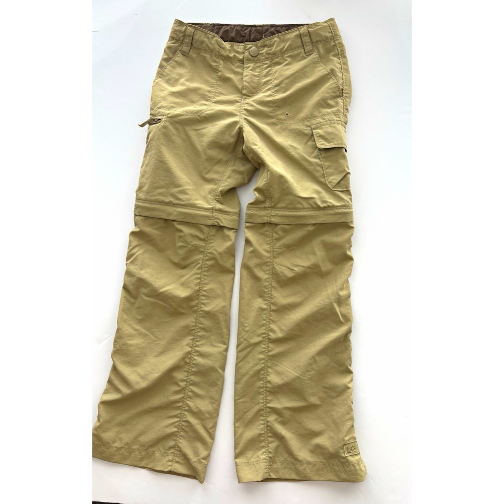 REI Girls Beige Cargo pants XS (6-7) outdoor kidcore